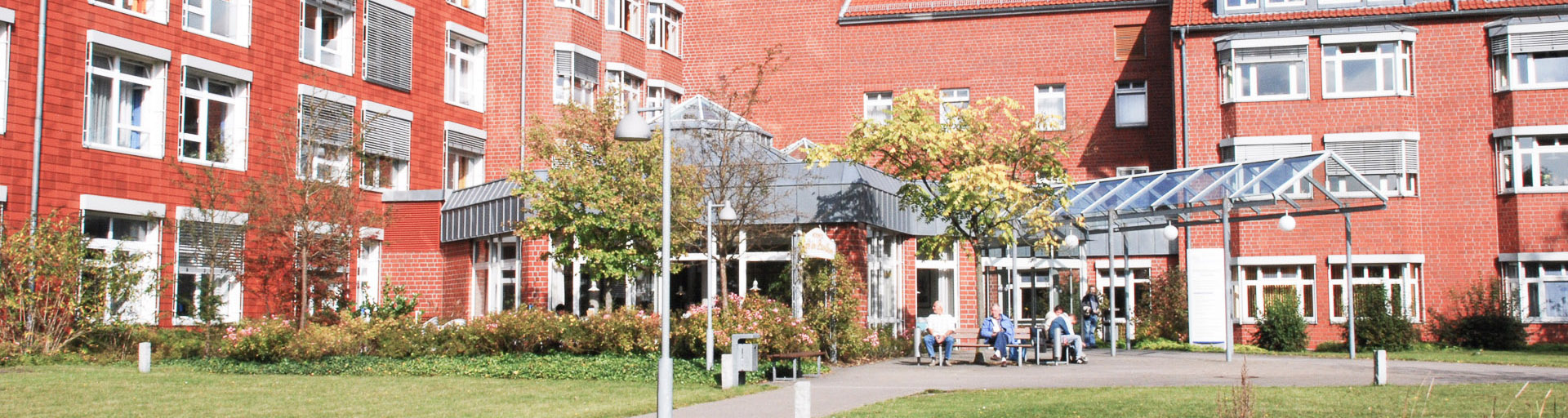 Haupteingang des Heidekreis-Klinikums in Soltau