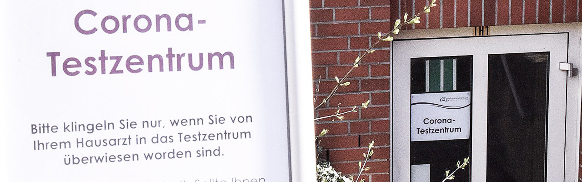 Zum Artikel: Corona-Testzentrum zieht in einen anderen Gebäudeteil – Mehr Kapazität auf der Isolierstation