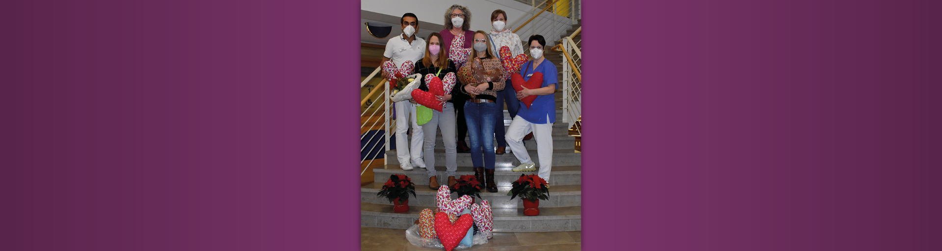 Zum Artikel: Eine Herzensangelegenheit – LandFrauen Walsrode nähen Herzkissen für Brustkrebspatientinnen des Heidekreis-Klinikums