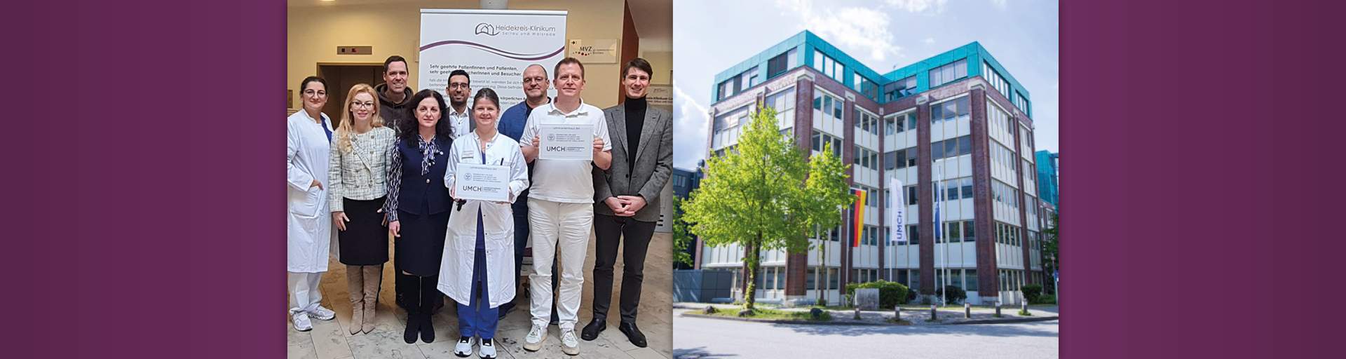 Zum Artikel: Heidekreis-Klinikum ist Akademisches Lehrkrankenhaus der UMCH-Universitätsmedizin Hamburg