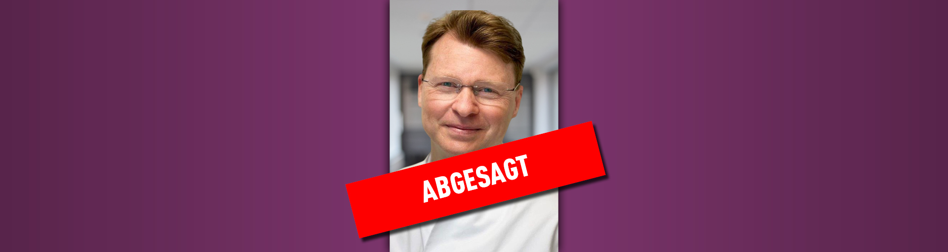 Veranstaltung abgesagt!