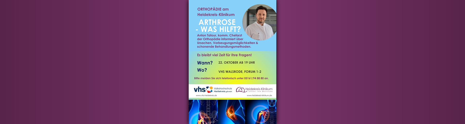 Zum Artikel: Arthrose verstehen: Minimalinvasive Wege zur schnellen Genesung