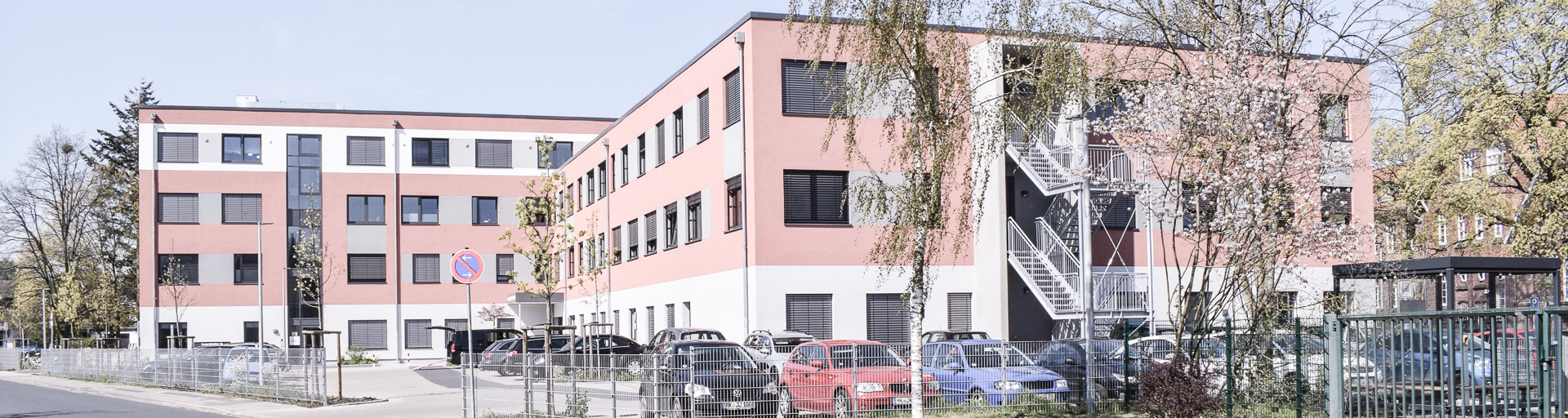 Gebäude des Bildungszentrums für Pflege