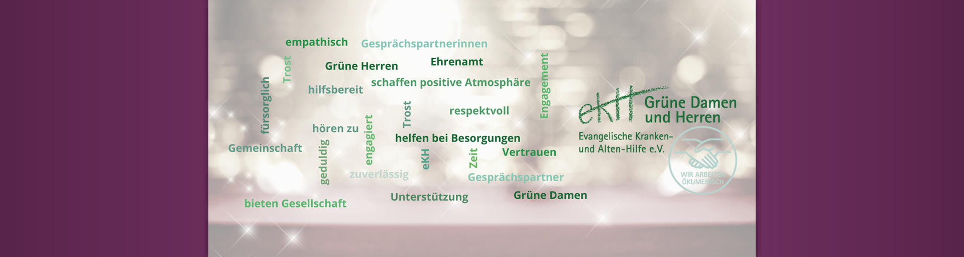 Grüne Damen und Herren